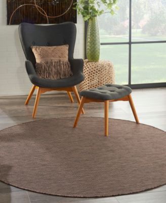 Positano POS01 6'x6' Round Area Rug