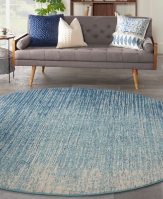 Passion PSN09 8'x8' Round Area Rug