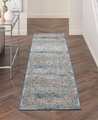 Quarry QUA11 2'2"x10' Runner Area Rug