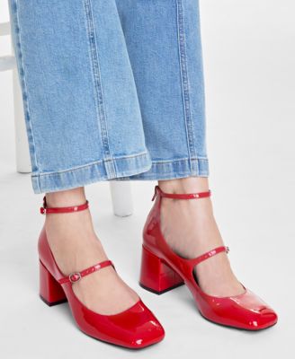 Women's Bomber Jacket, Tank Top, Jeans, Crossbody, Pumps, and Hoop Earrings, Created for Macy's