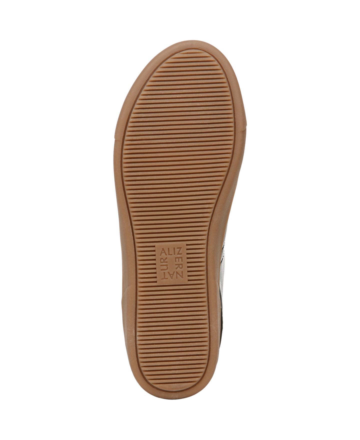 Женские кроссовки Naturalizer Morrison Lace Up, цвет: Чёрный кожаный / Карамельный — фото 5