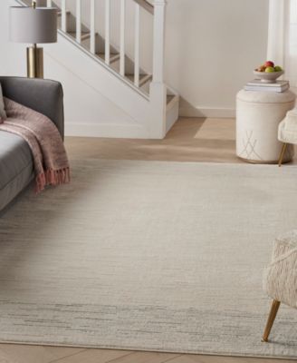 Nourison Home Andes And05 Rug Collection In Ivory,gray