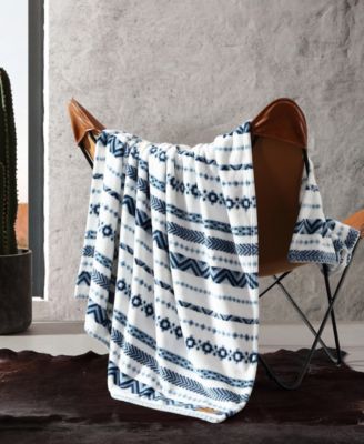 Southwest Ultra Soft Plush Fleece Throw, 60" x 50"