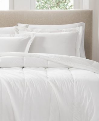Solid Cotton Percale 2-Pc. Comforter Set, Twin/Twin XL