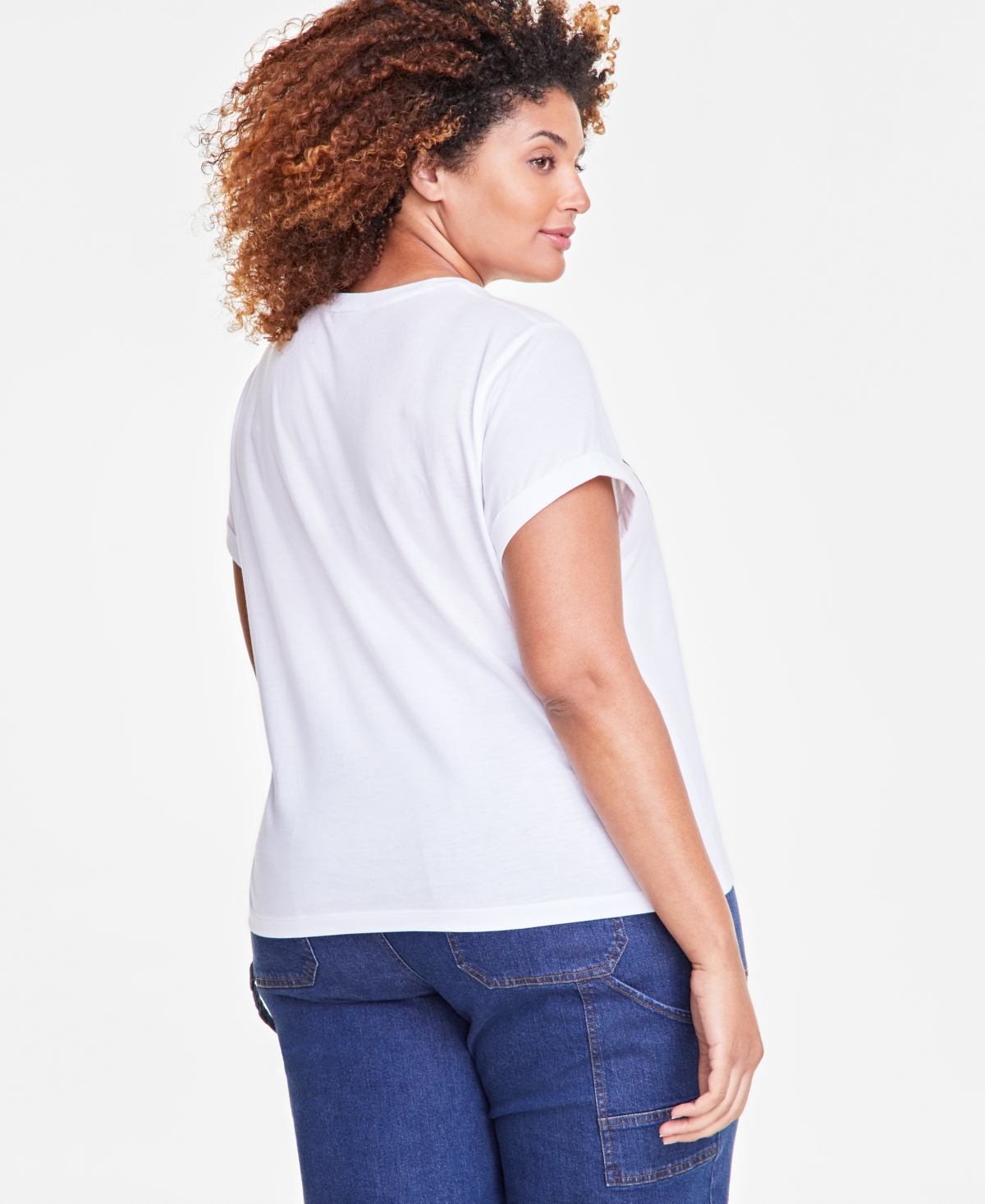 On 34th Trendy Plus Size Nyc Graphic Print T-Shirt, Exclusively at Macy's