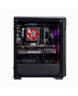 Fultix Custom Built Gaming Desktop PC (AMD Ryzen 5-5500 6-Core, GeForce GTX 1050 Ti 4GB, 16GB DDR4, 2TB PCIe SSD + 2TB HDD (3.5),Win 11 Pro)