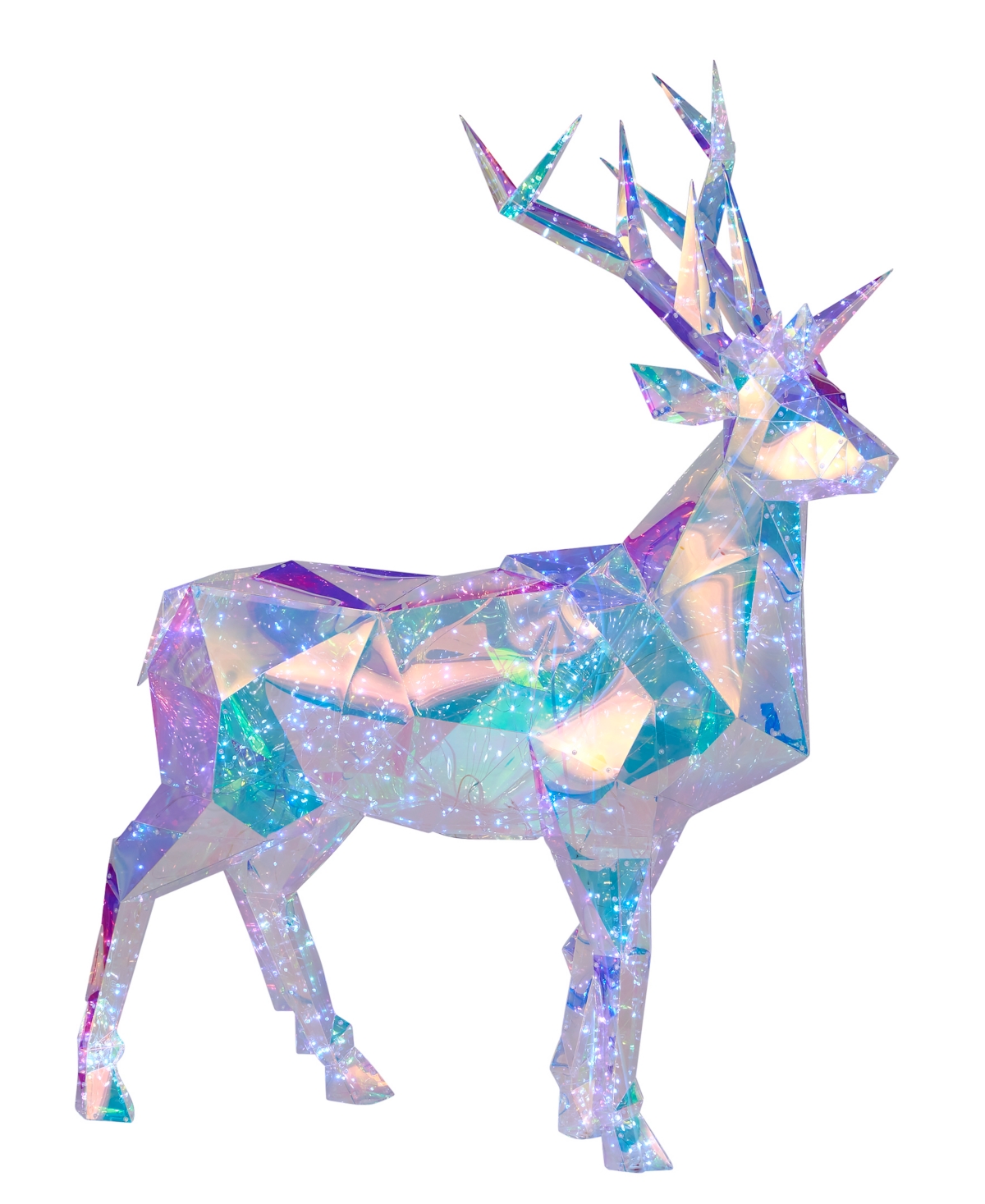 Seasonal Prismatic Christmas Deer Led Lights 57
