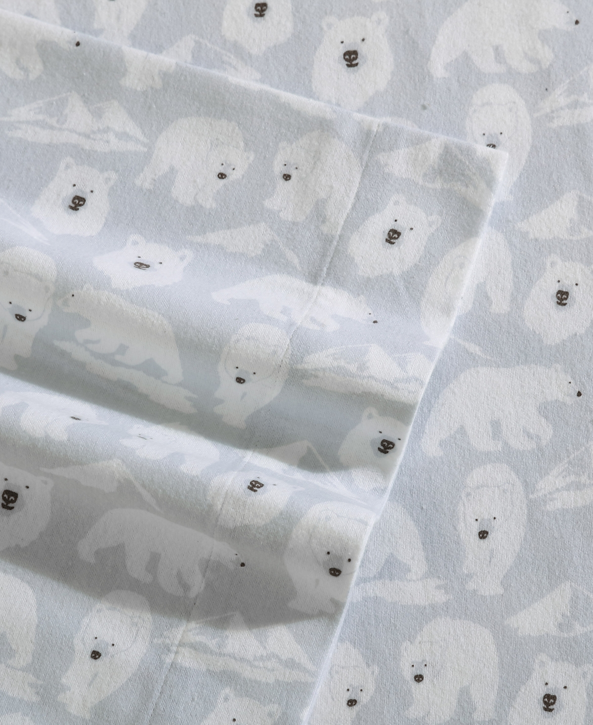 Eddie Bauer Holiday Cotton Flannel 3 Pc. Sheet Set, Twin In Explorer Bears