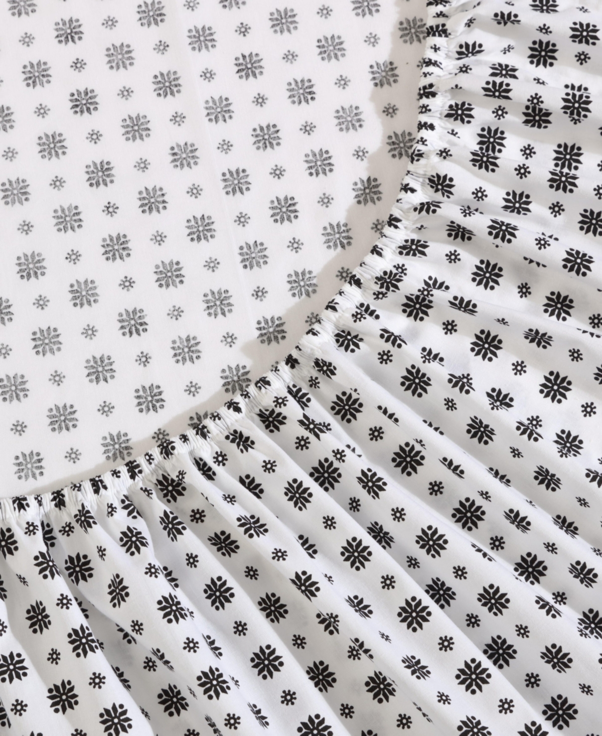Eddie Bauer Printed 100% Cotton Percale 3-pc. Sheet Set, Twin In Fairisle Sprinkle