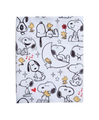 Toddler Snoopy Love 4-Piece Bedding Set - Gray/Red/White