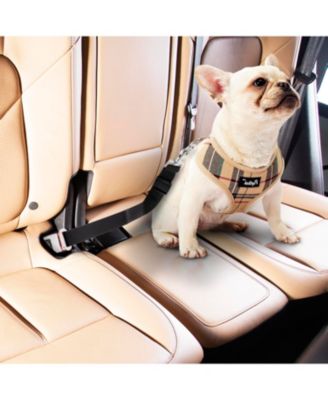 Dog Seat Belt, Car Harness for Dogs, Adjustable Safety Leash Pet Seatbelt,  Durable, Made of Nylon