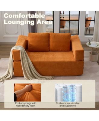 Streamdale Minimalist Sofa Bed Foldable, Convertible & Removable