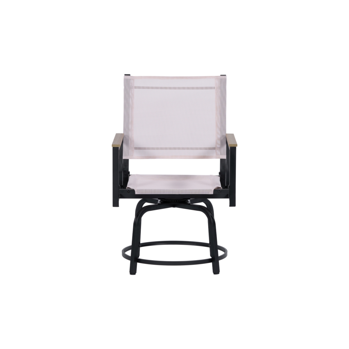 Streamdale Furniture 7 Piece Outdoor Patio Set/ Weather Resistance/ Wood Plastic Component/ Wpc/ Swivel Chairs/ Al Fresco Dining Set/ Outdoor Dining S
