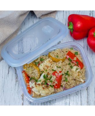 Silicone Container Collapsible - 660ml - Clear - Set of 6