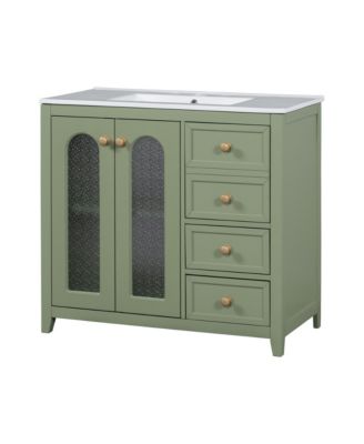  36" Vanity with Soft Close Doors and Drawers