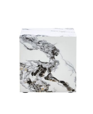 Modern Cube Coffee Table with Stylish Texture