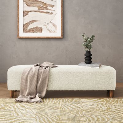 Comfortable Ottoman, Grey