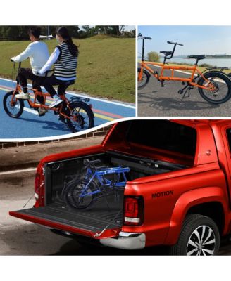 Tandem bike, 20inch wheels, 2-seater, shimano 7speed, foldable tandem adult beach cruiser