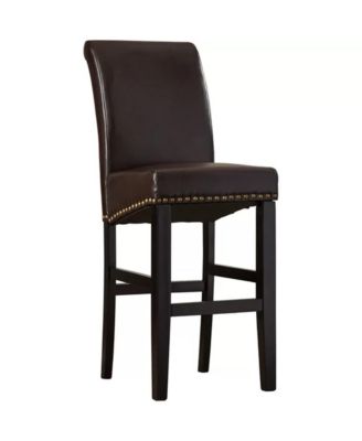 Upholstered 30" Counter Stool with Solid Wood Frame (Set of 2)