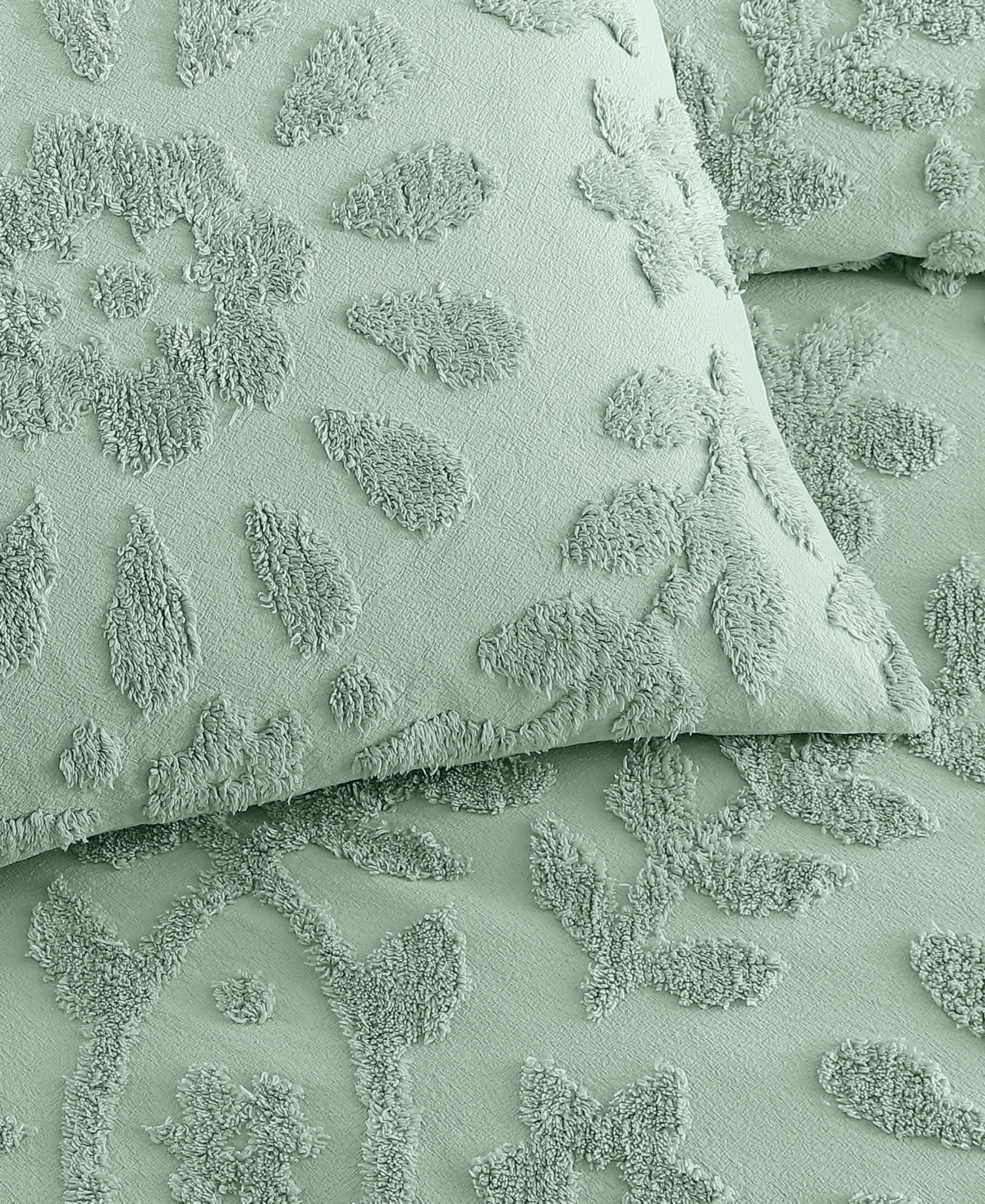 Peri Home Chenille Laurel 3-pc. Comforter Set, King In Sage
