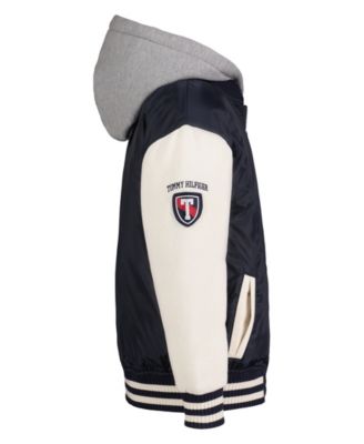 Toddler and Little Boys Tommy Relaxed Fit Bomber Jacket