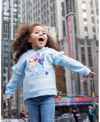 Toddler Girls Fleece Hoodie and Leggings Outfit Set