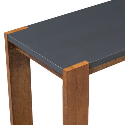 Streamdale Minimalist Console Table with Shelf, Entryway