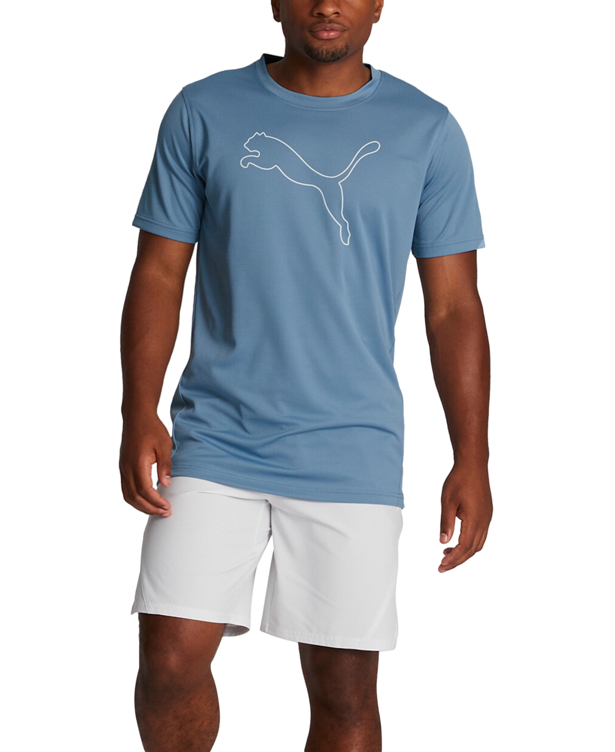 Puma Men's Performance Moisture-Wicking Cat T-Shirt