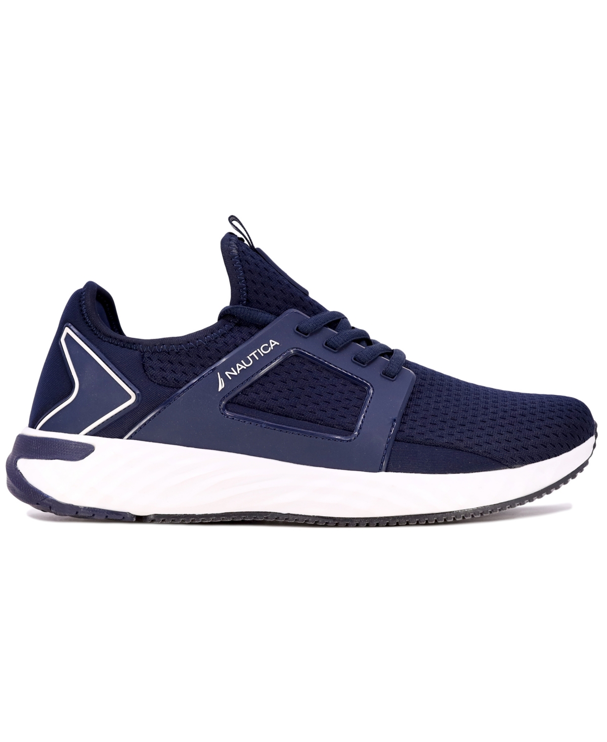 Nautica Kid's Splash Athletic Sneaker In Navy,white
