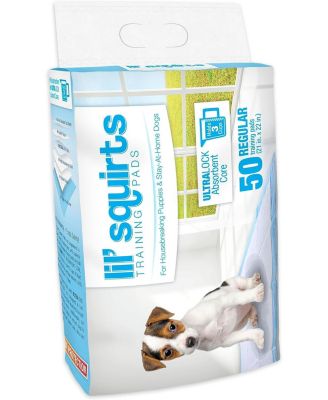 Lil Squirts: Training Pads - 50pk