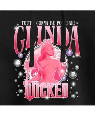 Trendy Juniors Wicked Glinda Graphic Cropped Hoodie