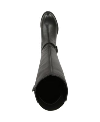 Jaya Knee High Block Heel Riding Boots