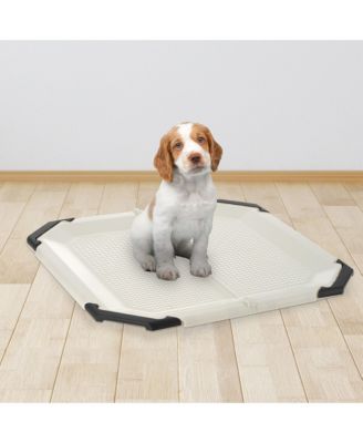 PAW TRAX: Potty Pad Holder - Light Beige & Black