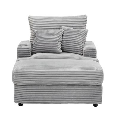 Streamdale Cozy 39" Spring Armchair & Ottoman Set