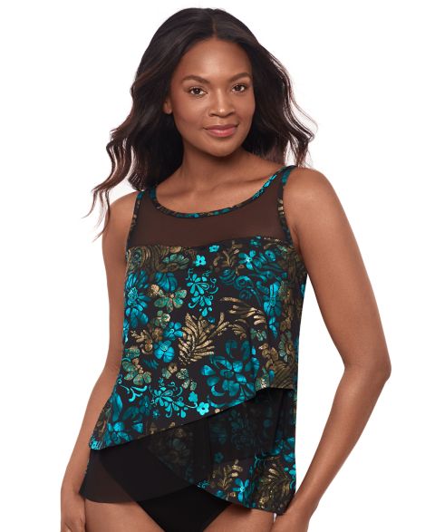 Верх бикини Tankini, на косточках — Miraclesuit