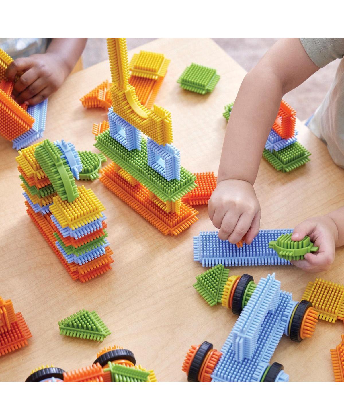 Kaplan Early Learning Snap and Stack Thistle Blocks - 160 Pieces - Assorted pre-pack