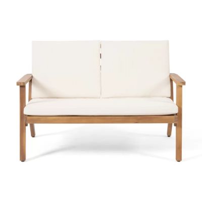 Streamdale Temecula 4-Seater Acacia Wood Chat Set