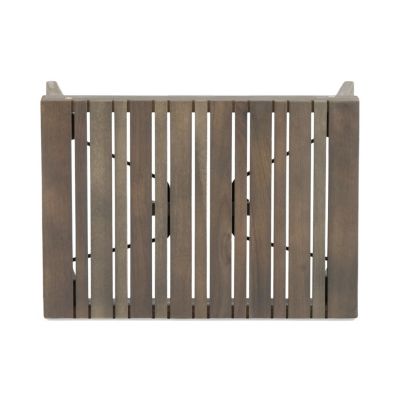 Streamdale Foldable Acacia Wood Side Table Durable, Stylish, Space-Saving