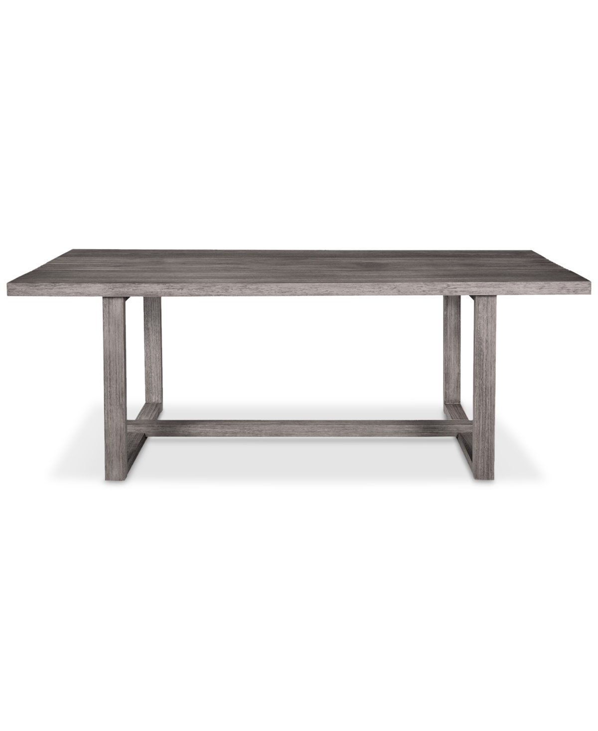 Macy's Vivid Outdoor Dining Table In Gray