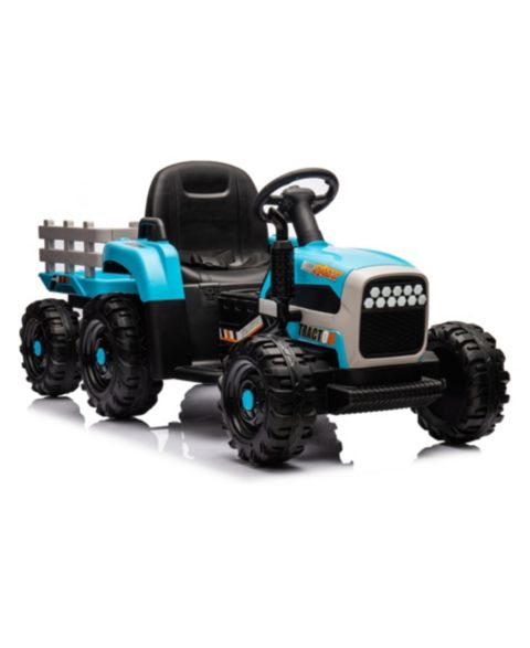Детские игрушки Streamdale Furniture Ride-On Tractor 2.0 Remote-Control Electric 3-Speeds, 66 lbs Capacity, 3–7 лет, цвет: Синий