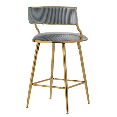 Streamdale Corduroy Counter Bar Stools