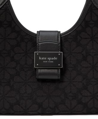 Spade Flower Jacquard Shoulder Bag