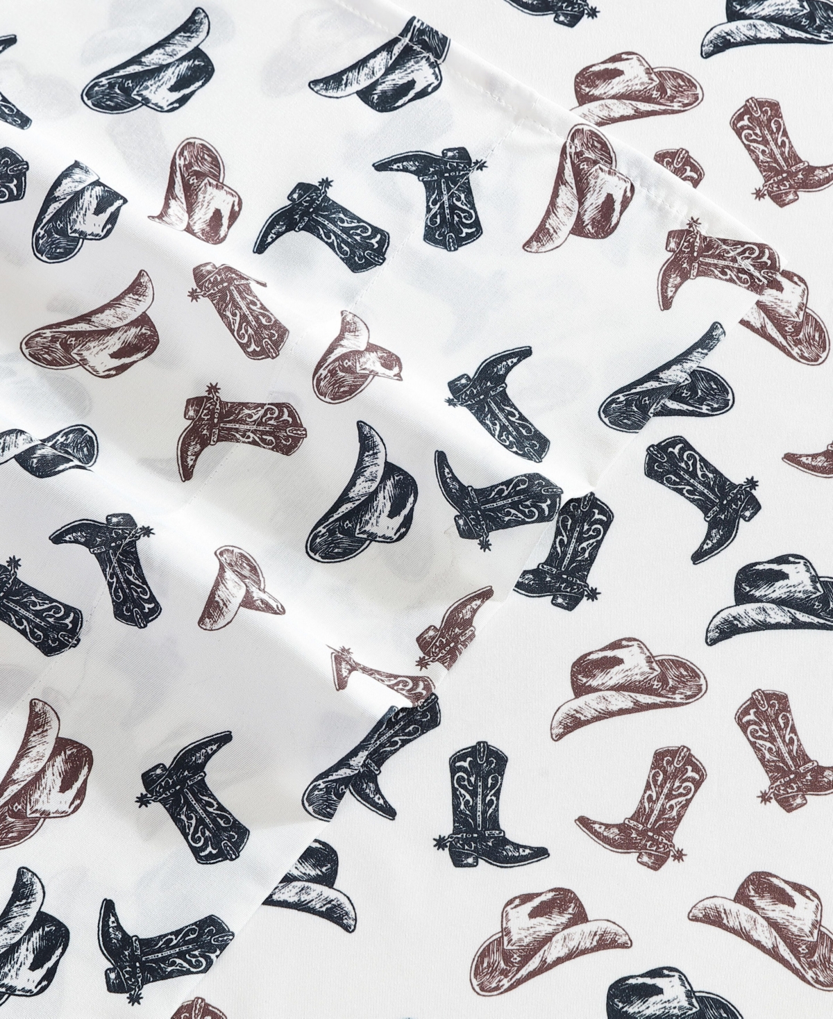 Wrangler Closeout!  Microfiber 4-pc. Sheet Set, Full In Boots N Hats