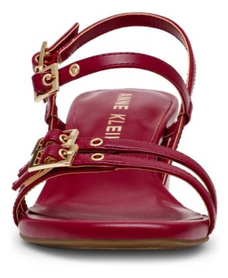 Women's Mackenzie Strappy Buckle Block Heel Dress Sandals