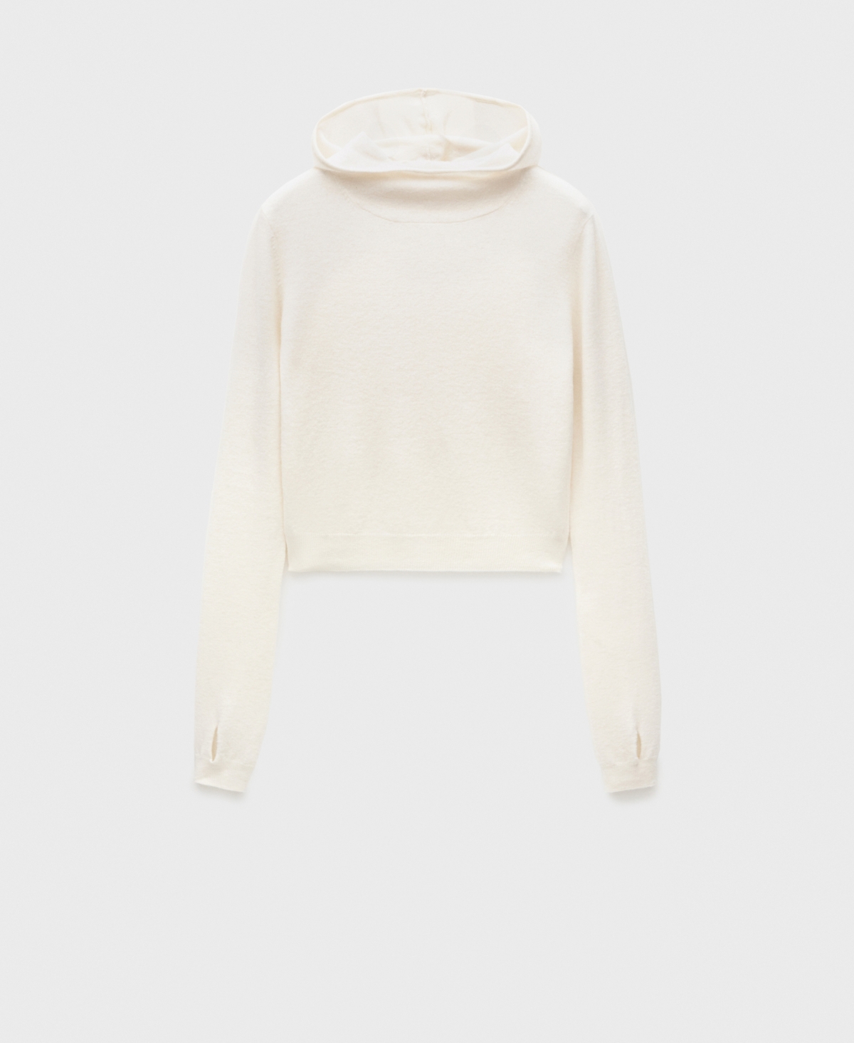 Mango Women's Wool Hooded Jumper