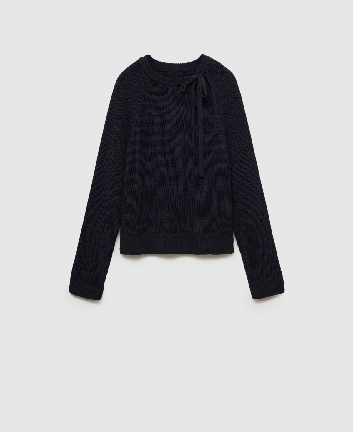 Mango Women's Cut-Out Knitted Sweater