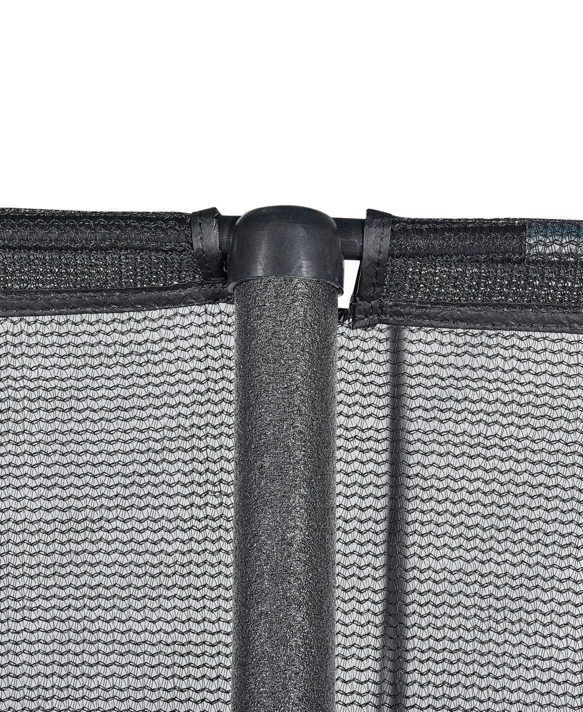 JumpKing 10' x 15' Rectangle Trampoline includes 2 Basketball Hoops with Breakaway Rim and Ladder