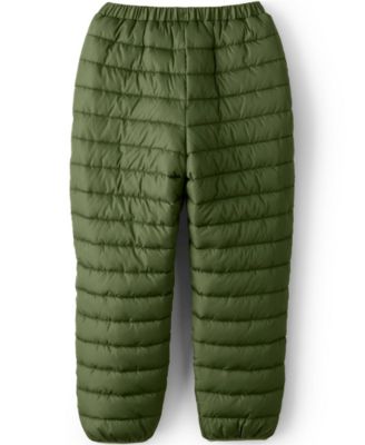Boys Reversible Fleece Puffer Pants