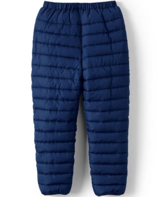 Boys Reversible Fleece Puffer Pants