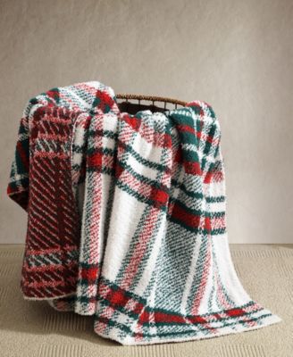 Emmet Plaid Knit Throw, 70" X 50"